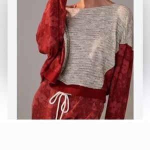 Saturday & Sunday Anthropologie Floral Lounge Set *READ SIZING DESCRIPTION*